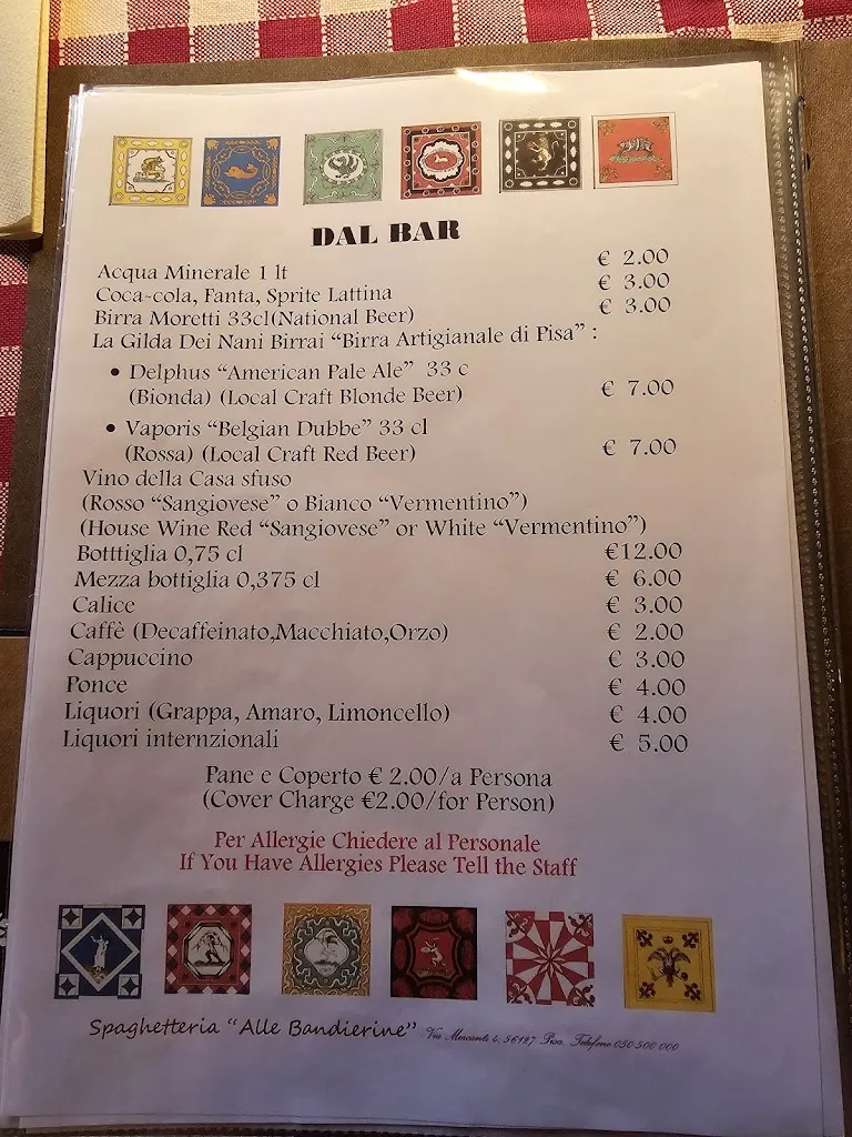 Menu_Ristorante alle Bandierine_Pisa_image_3