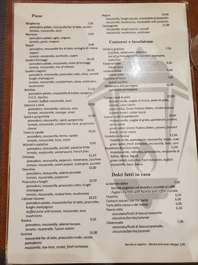 Menu_La lanterna Ristorante Pizzeria_Pisa_image_3