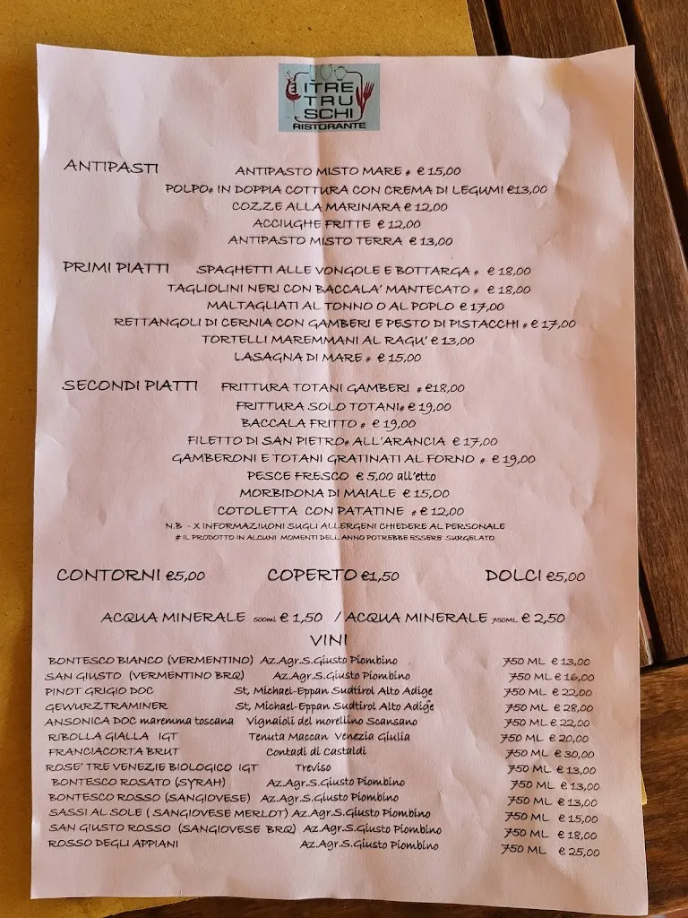 Menu_I Tretruschi Srl_Piombino_image_4