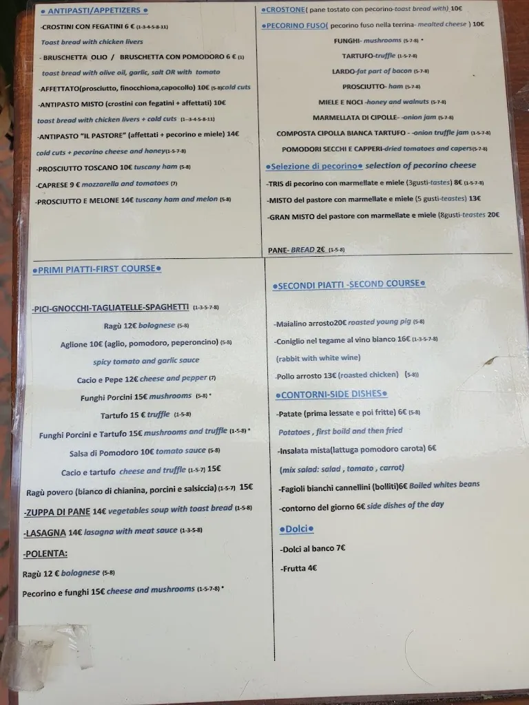 Menu_Trattoria Latte di Luna_Pienza_image_2