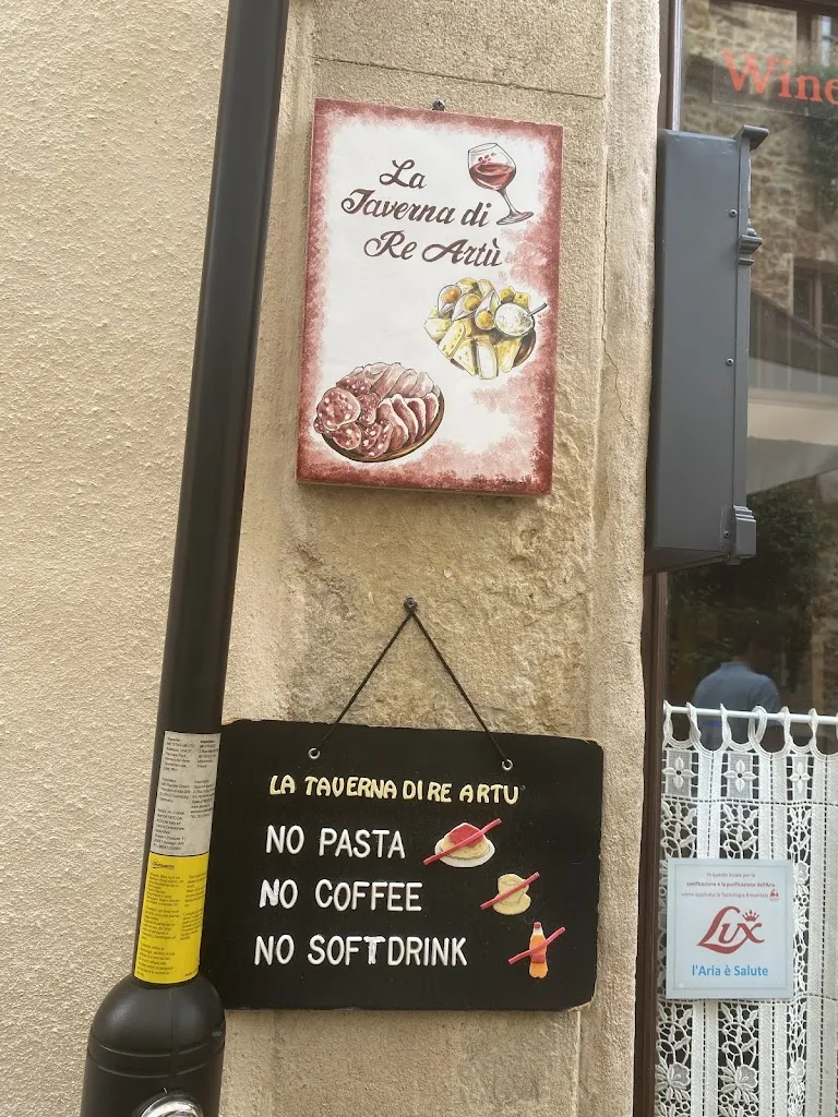 Menu_La taverna di Re Artù_Pienza_immagine_3