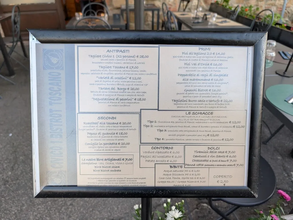Menu_Civico 1 Bistrot Toscano_Pienza_image_3
