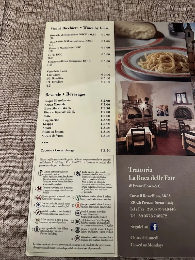 Menu_Trattoria La Buca delle Fate_Pienza_immagine_1