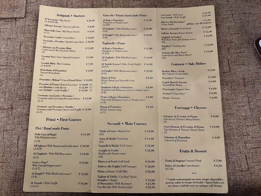 Menu_Trattoria La Buca delle Fate_Pienza_immagine_2