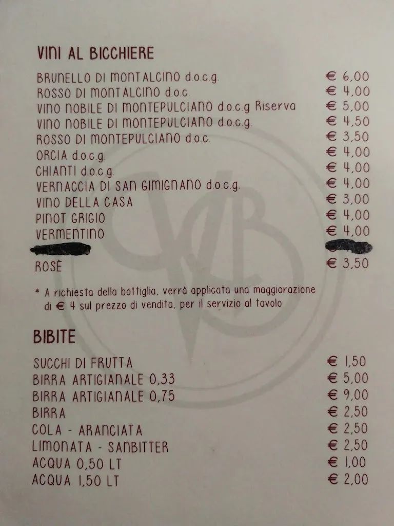 Menu_La Vecchia Bottega BITE E DRINK_Pienza_immagine_4
