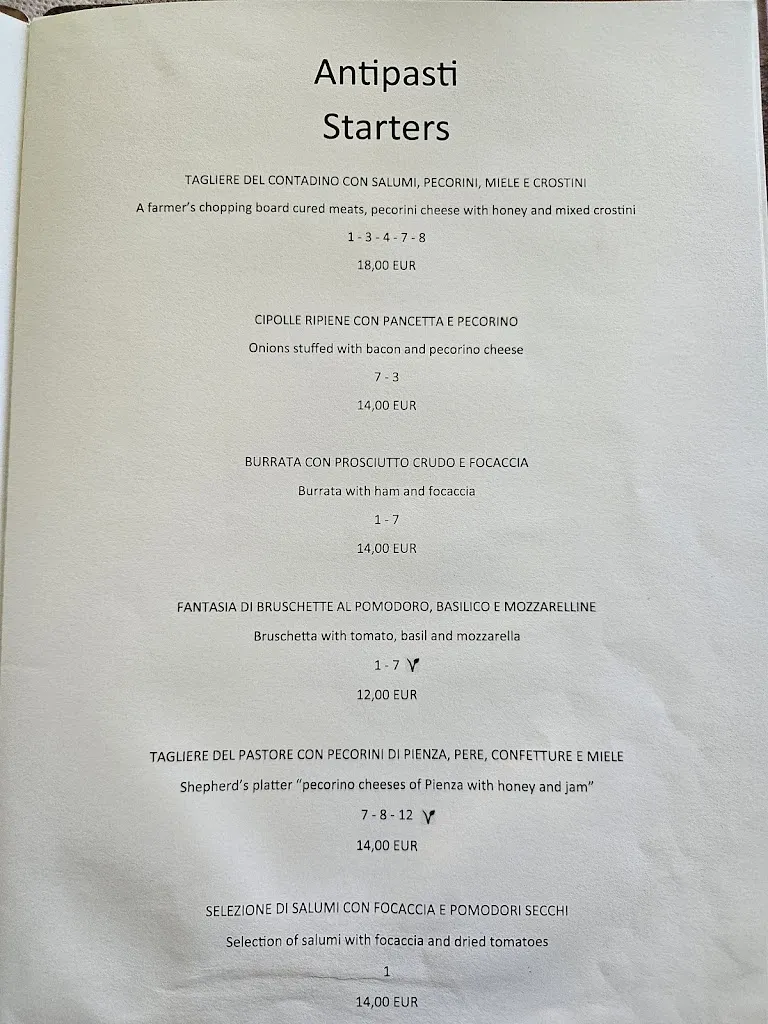 Menu_La Fonte Agriturismo Agriristoro_Pienza_image_3