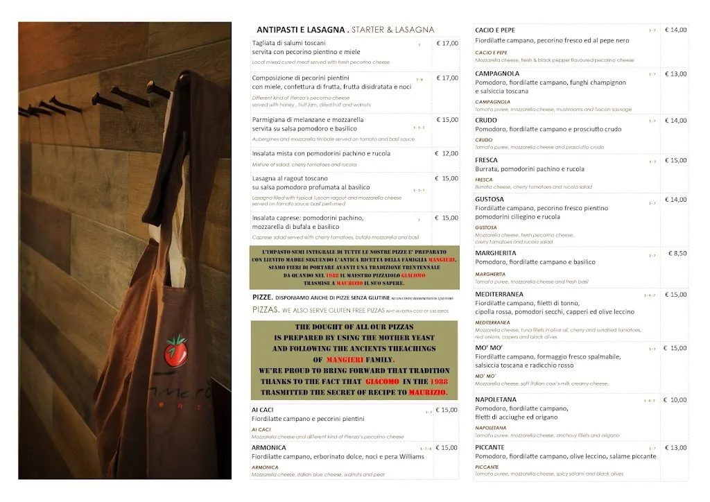 Menu_Pizzeria Pummaro'_Pienza_image_2