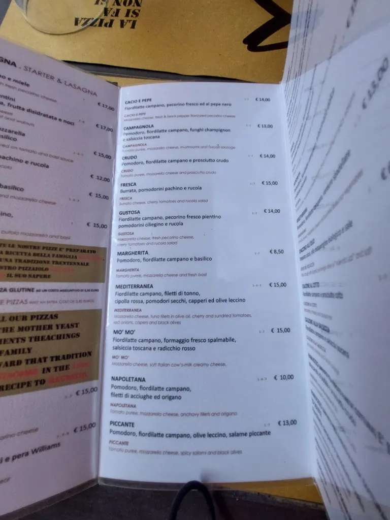 Menu_Pizzeria Pummaro'_Pienza_image_3