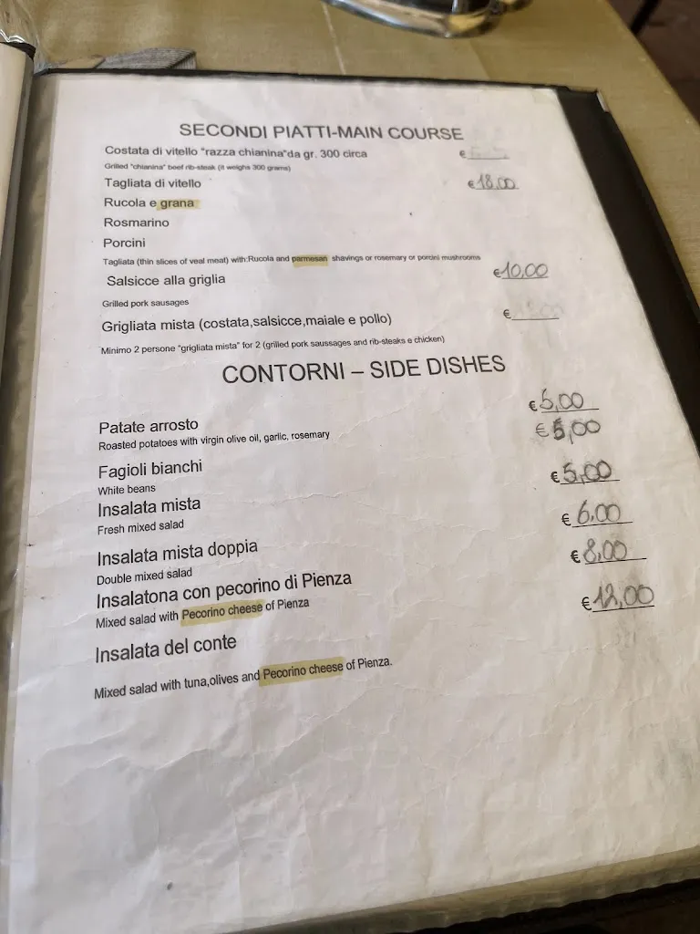 Menu_Ristorante Pizzeria La Mensa del Conte_Pienza_image_1