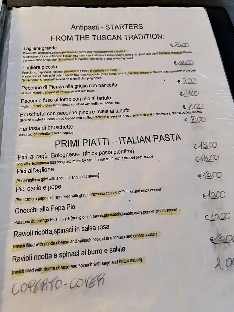 Menu_Ristorante Pizzeria La Mensa del Conte_Pienza_image_3