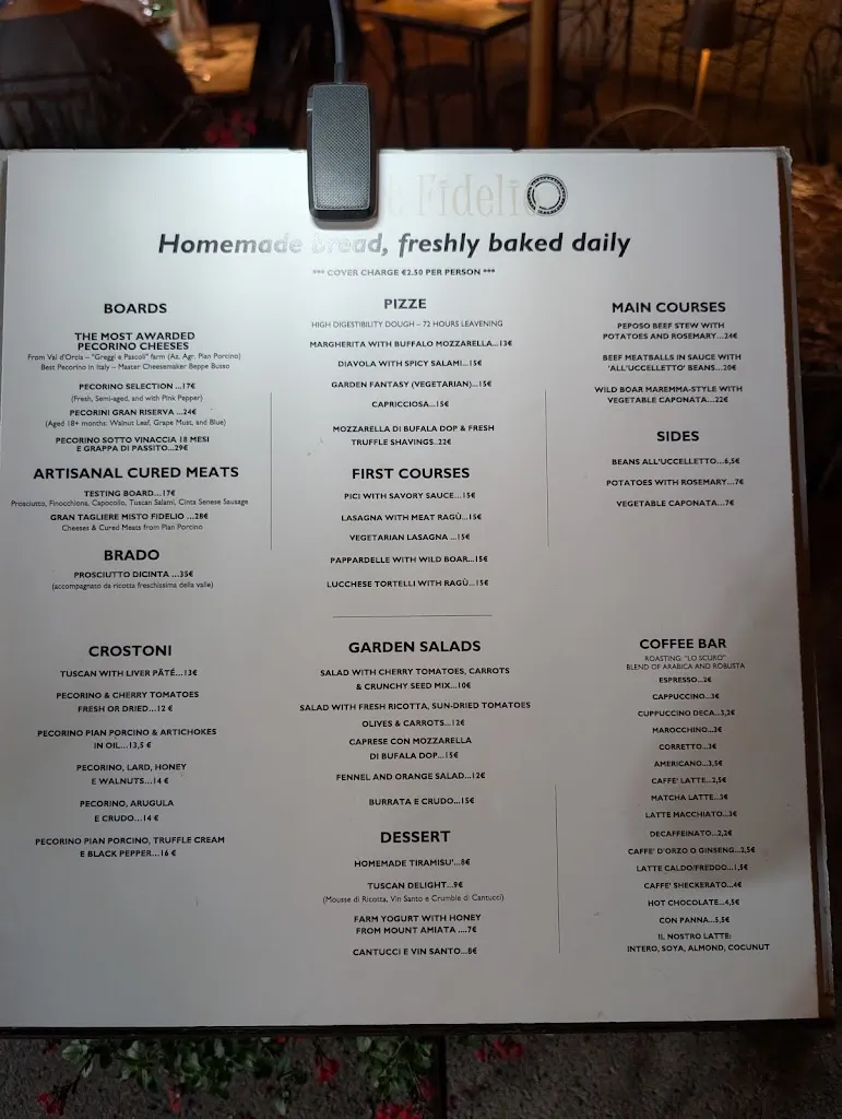 Menu_Bistrot Fidelio_Pienza_image_1