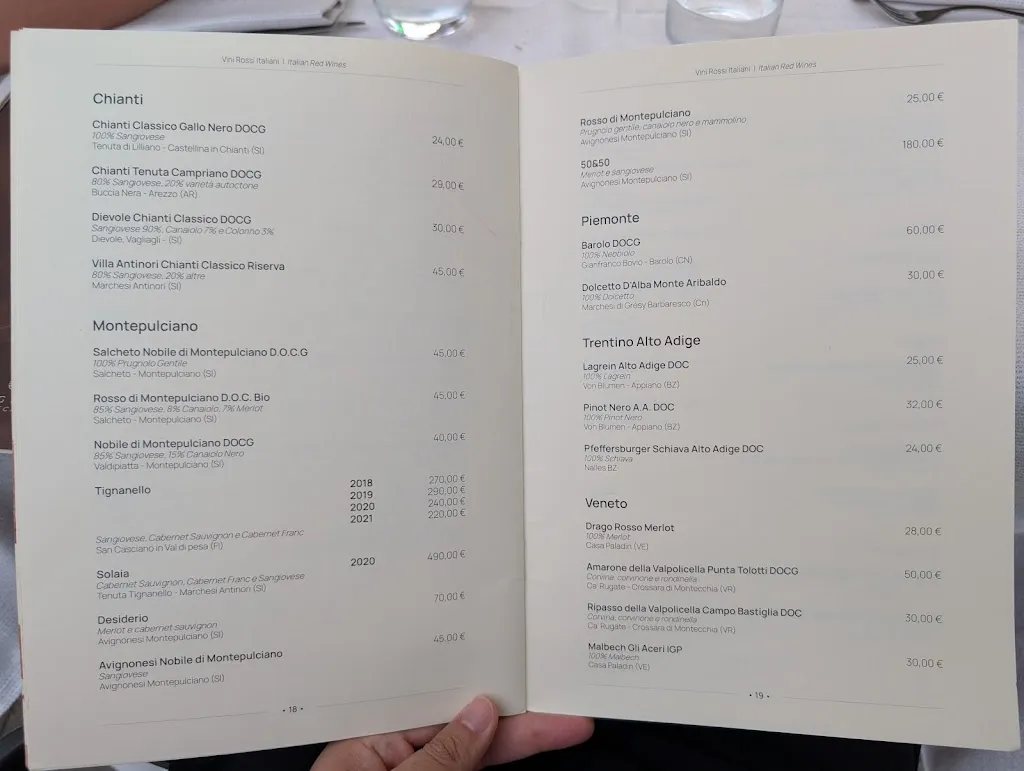 Menu_La Rocca Restaurant_Pitigliano_image_2