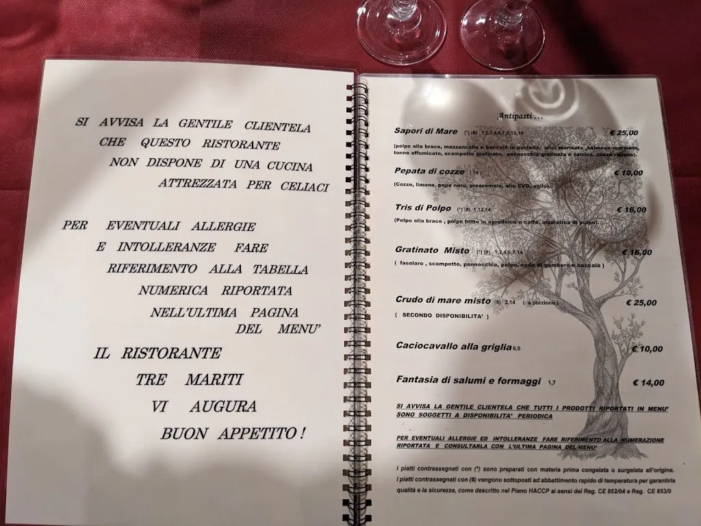 Menu_Tenuta Tre Mariti_Monte Sant'Angelo_image_1