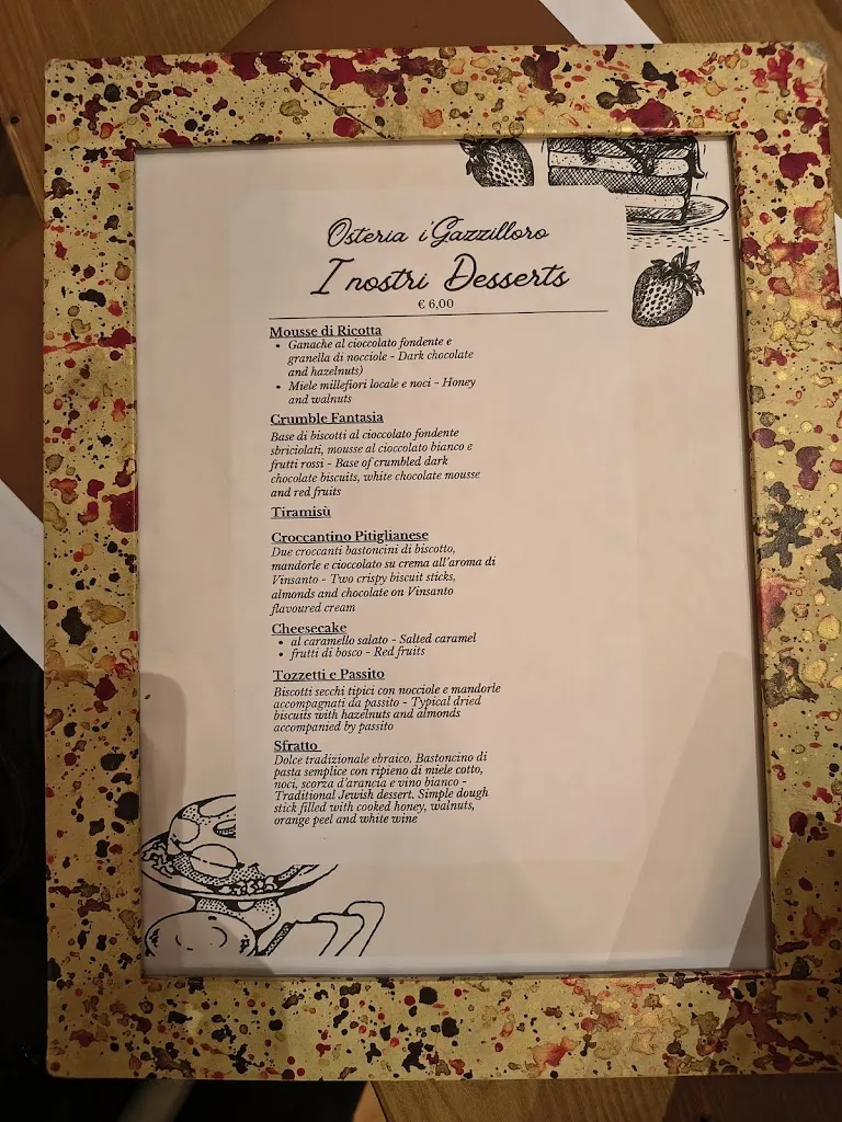 Menu_Osteria I’Gazzilloro_Pitigliano_imagen_1