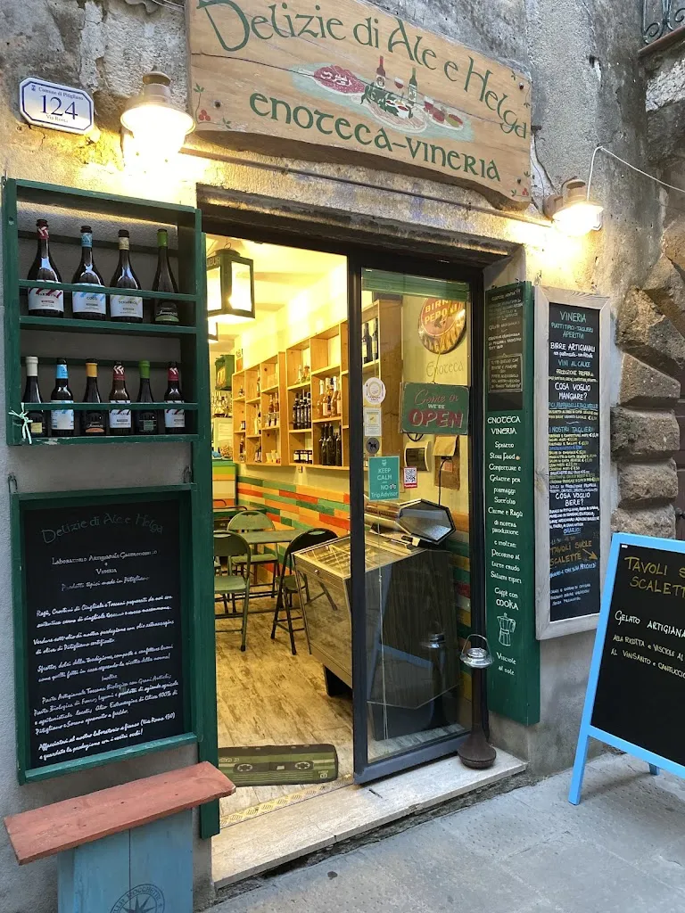 Delizie di Ale & Helga restaurant in Pitigliano