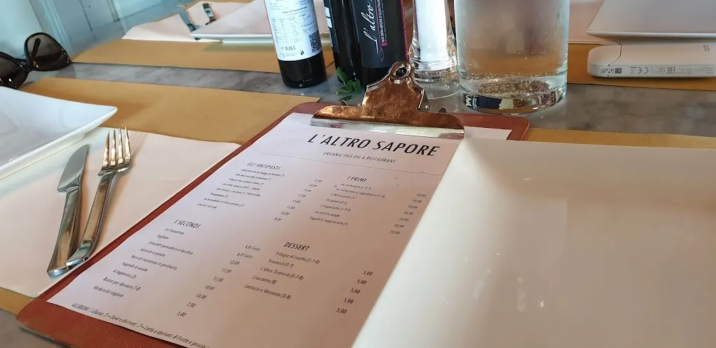 Menü_L’Altro Sapore Organic EVO Oil & Restaurant_Pitigliano_Bild_2