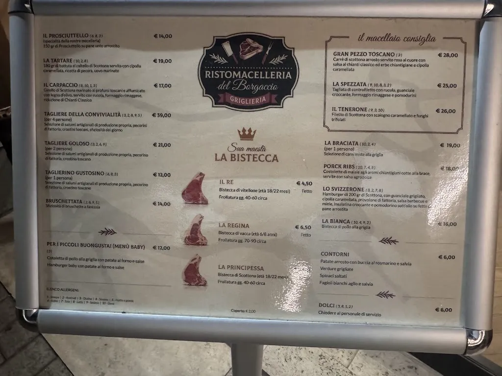 Menu_Ristomacelleria del Borgaccio - Ristorante Braceria_Poggibonsi_image_4