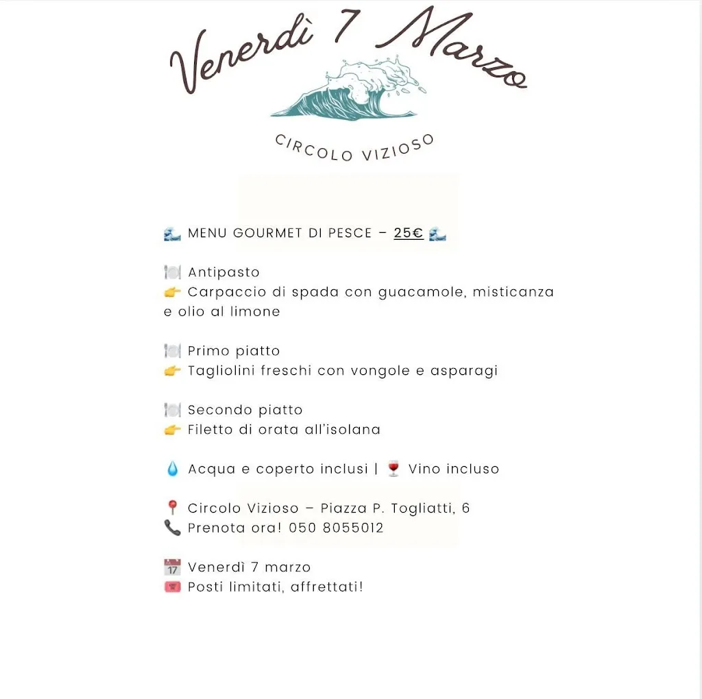 Marco Biagini_Circolo del teatro- cucina Rossini_Pontasserchio_review