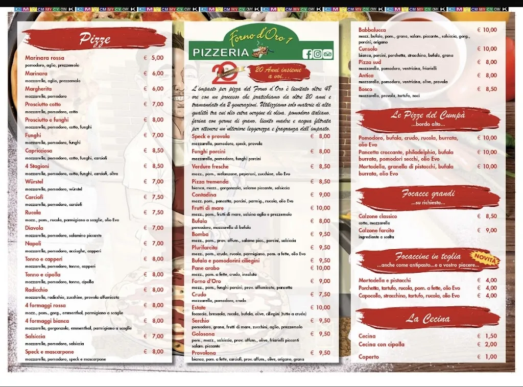 Menu_Pizzeria Forno d'Oro 1_Pontasserchio_image_1