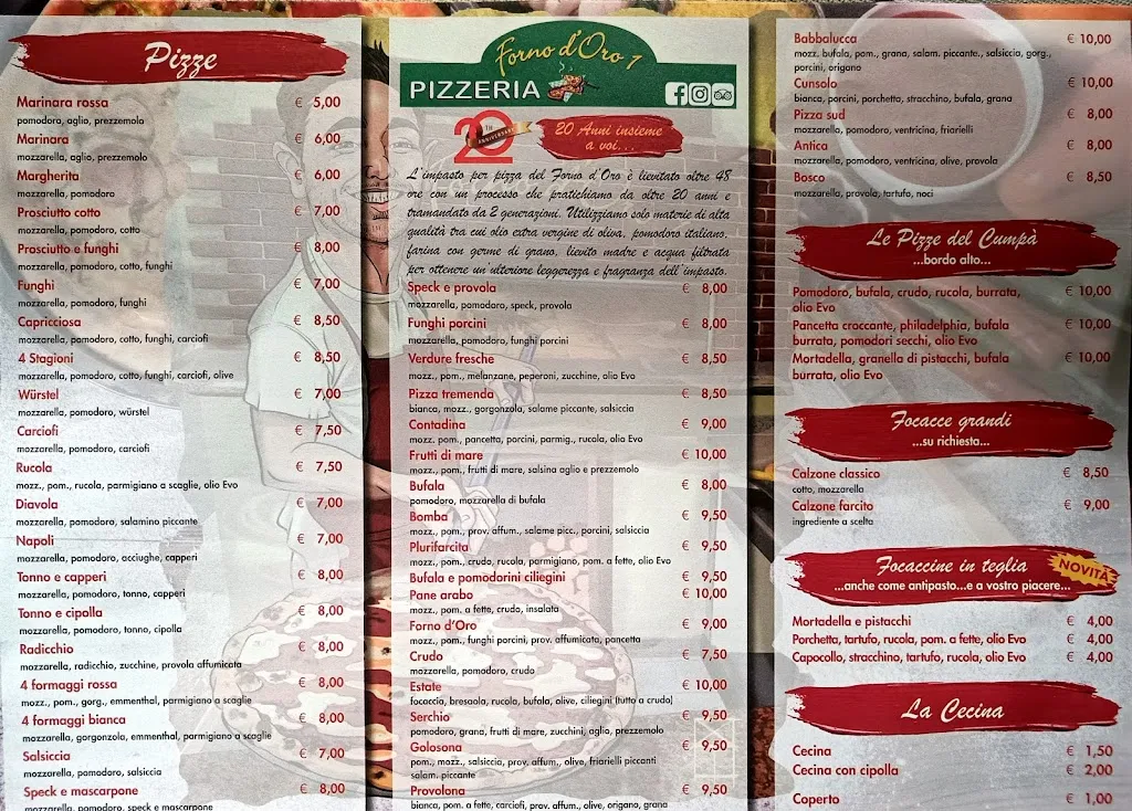 Menu_Pizzeria Forno d'Oro 1_Pontasserchio_image_2