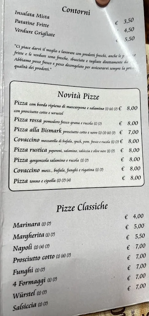 Menu_Osteria Pizzeria Il Vecchio Poggio_Poggio A Caiano_immagine_4