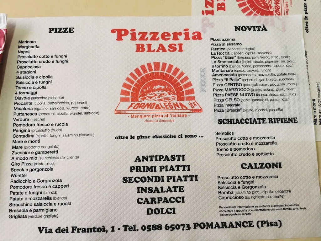 Menü_Pizzeria Blasi_Pomarance_Bild_2