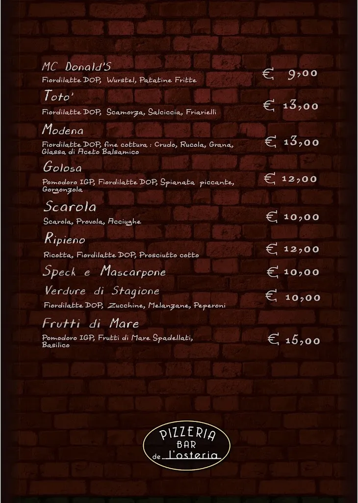 Menu_Pizzeria Bar de l'Osteria_Pontestazzemese_image_4