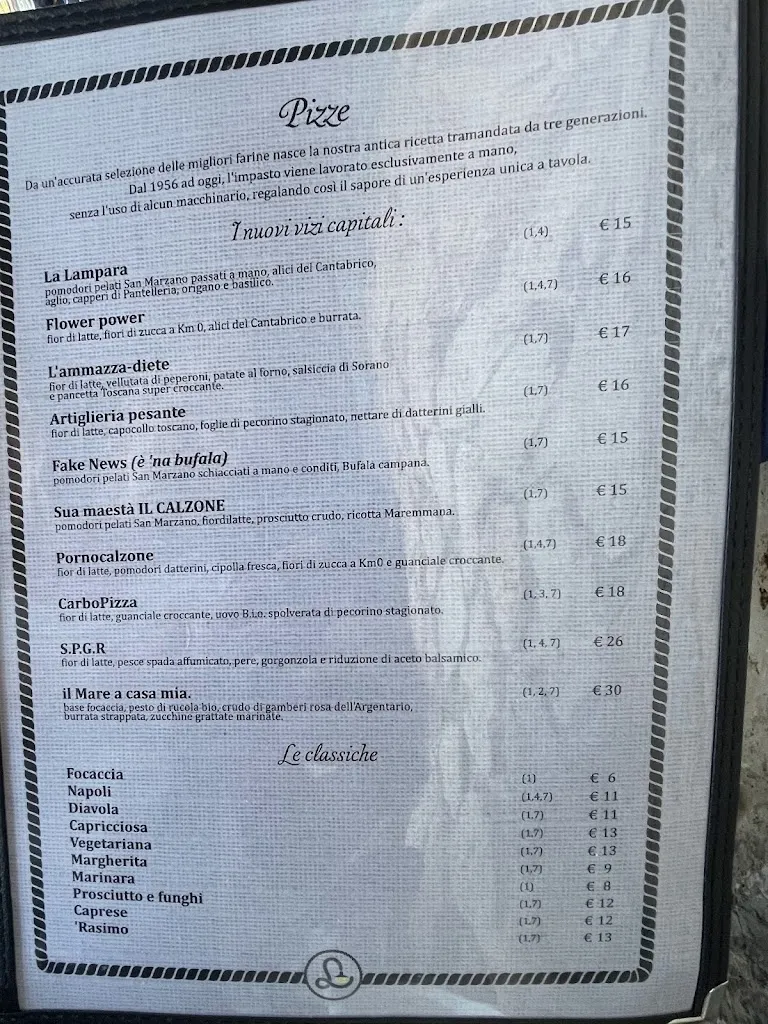 Menu_Trattoria Pizzeria La Lampara_Porto Ercole_image_4