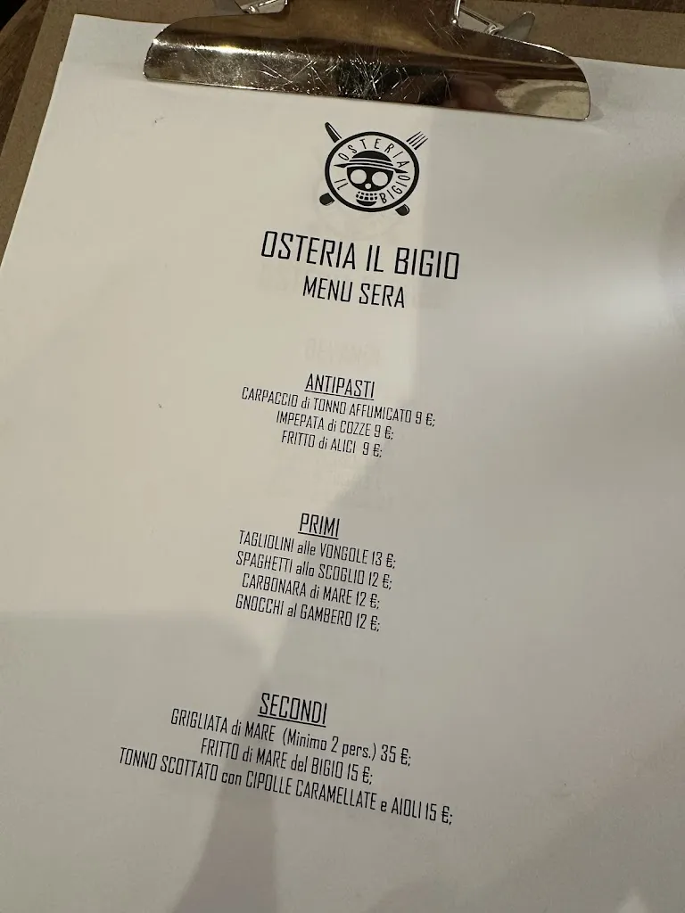 Menu_Osteria Il Bigio_Porcari_image_1