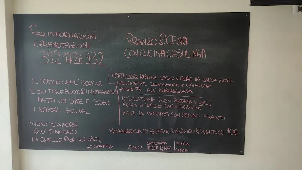 Menu_Tosco Cafe': Tavola Calda - Bar a Porcari _Porcari_image_1