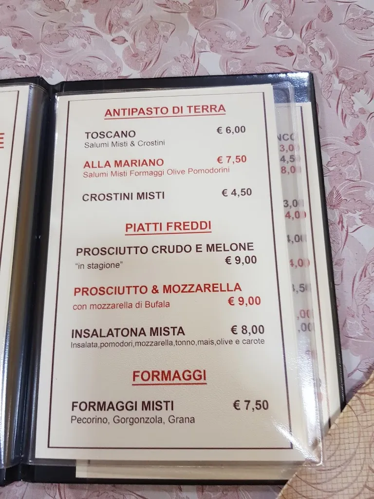 Menu_Pizzeria Ristorante Da Mariano_Porcari_image_3