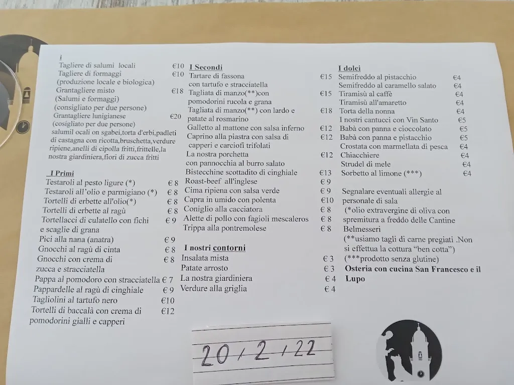 Menu_Osteria San Francesco e il Lupo_Pontremoli_image_4