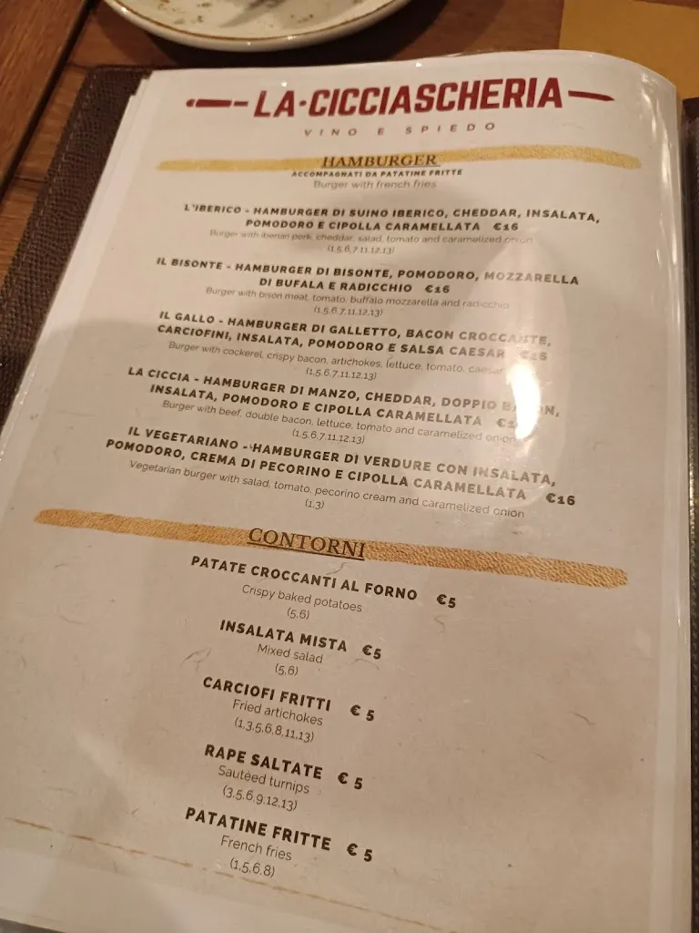 Menu_La Cicciascheria_Pontedera_image_3