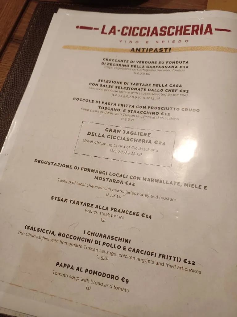 Menu_La Cicciascheria_Pontedera_image_4