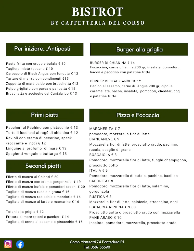 Menu_Bistrot by Caffetteria Del Corso_Pontedera_image_1
