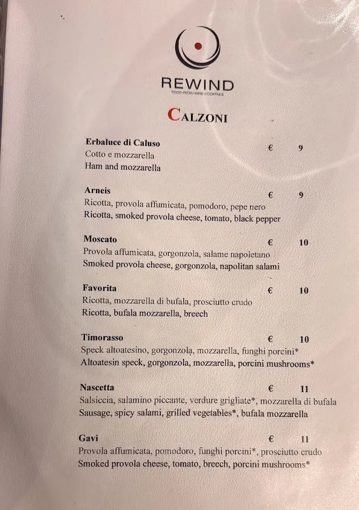 Menu_Rewind Pizzeria Ristorante Wine bar & cocktail bar_Pontedera_image_3