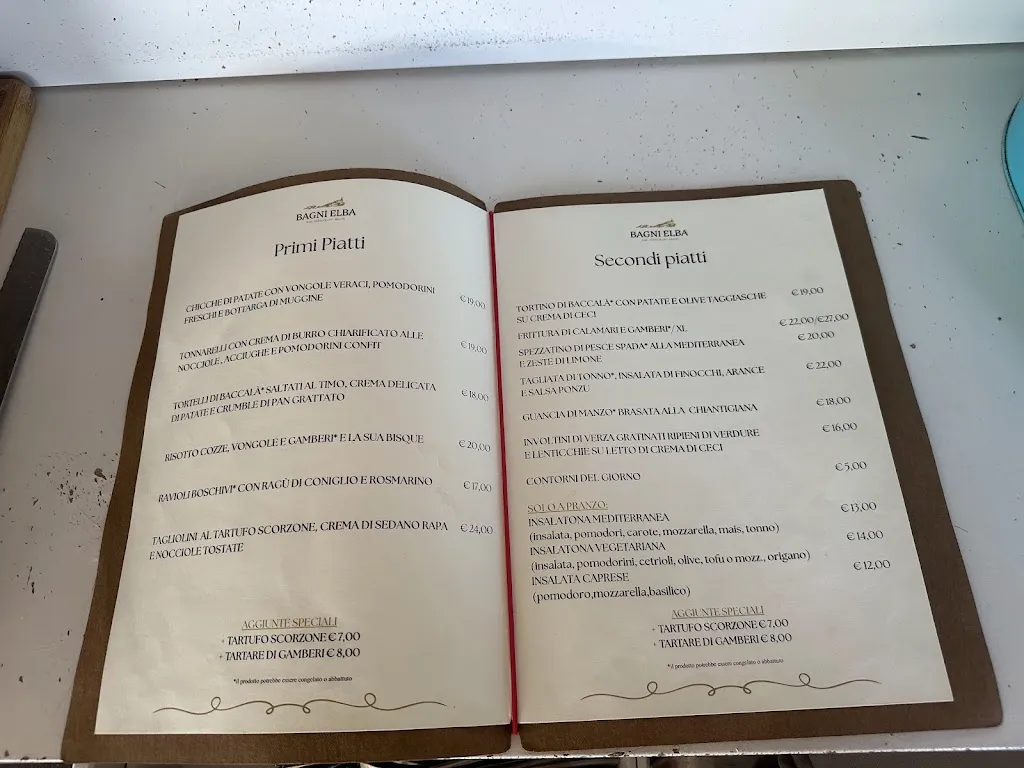 Menu_Bagni Elba Bar & Restaurant_Portoferraio_image_1