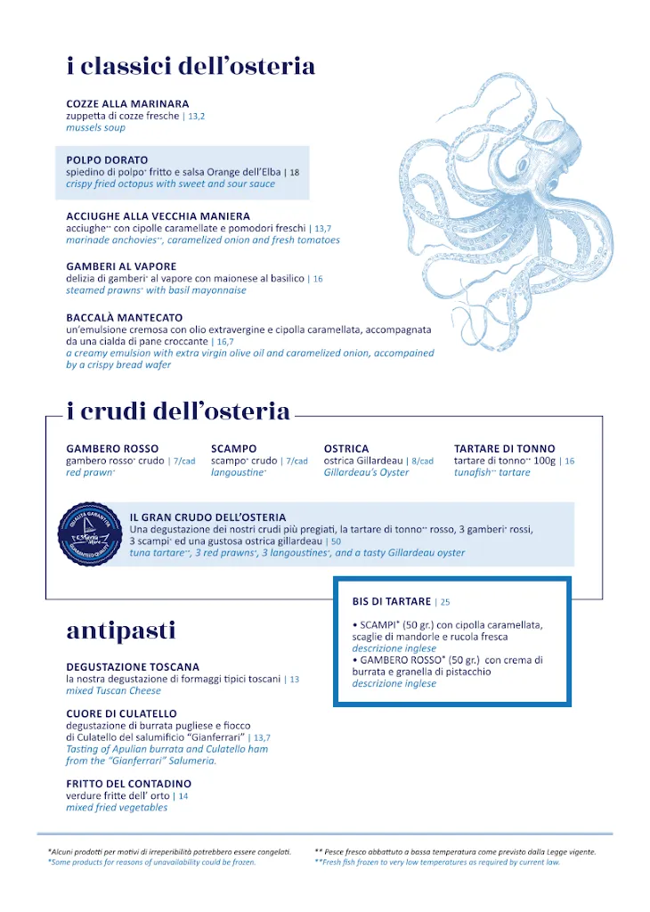 Menu_Osteria di Mare Enfola_Portoferraio_image_1