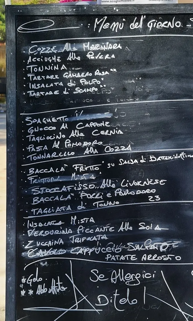 Menu_Ristorante Bar Bagni La Padulella_Portoferraio_image_3