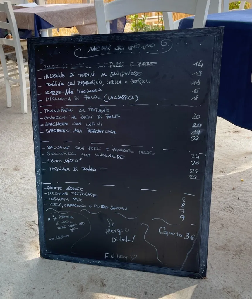 Menu_Ristorante Bar Bagni La Padulella_Portoferraio_image_4