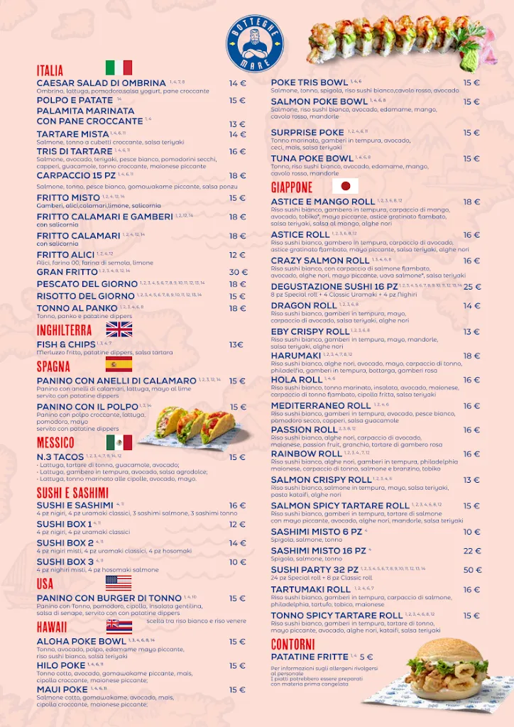 Menu_La Centrale Gourmet_Portoferraio_image_1