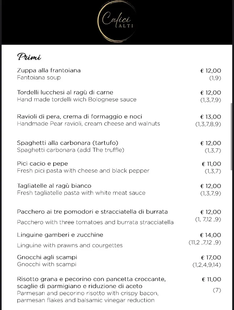 Menu_Ristorante Calici Alti_Provincia di Lucca_image_2
