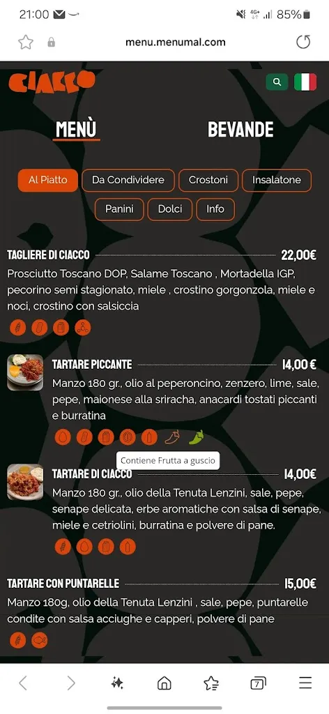 Menu_Ciacco_Provincia di Lucca_image_1