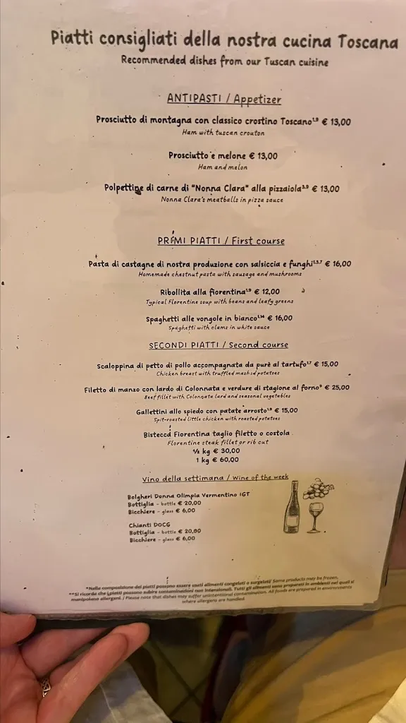 Menu_Trattoria da Nonna Clara_Provincia di Lucca_image_1