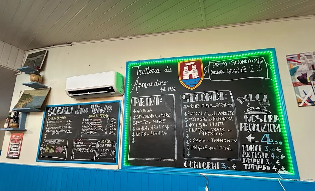 Menu_Trattoria Armandino - Specialitá di pesce_Provincia di Livorno_image_4