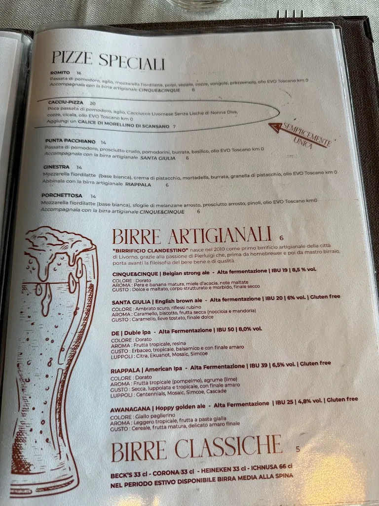 Menu_Ristorante Il Romito_Provincia di Livorno_image_1