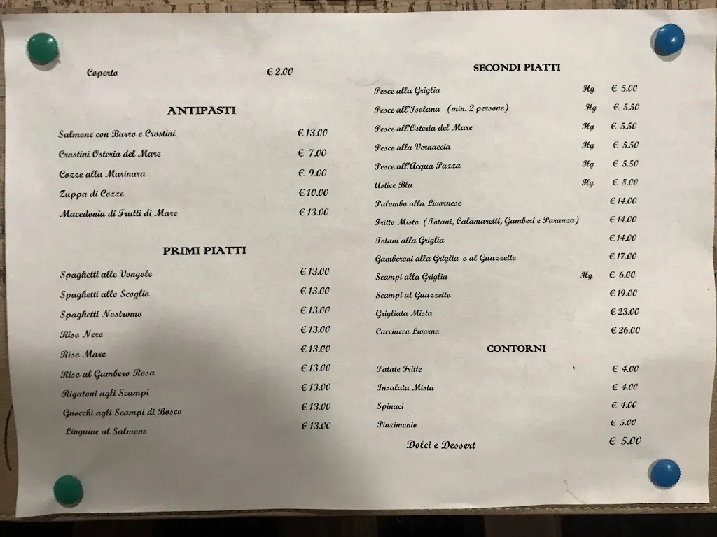 Menu_Osteria Del Mare_Provincia di Livorno_image_1