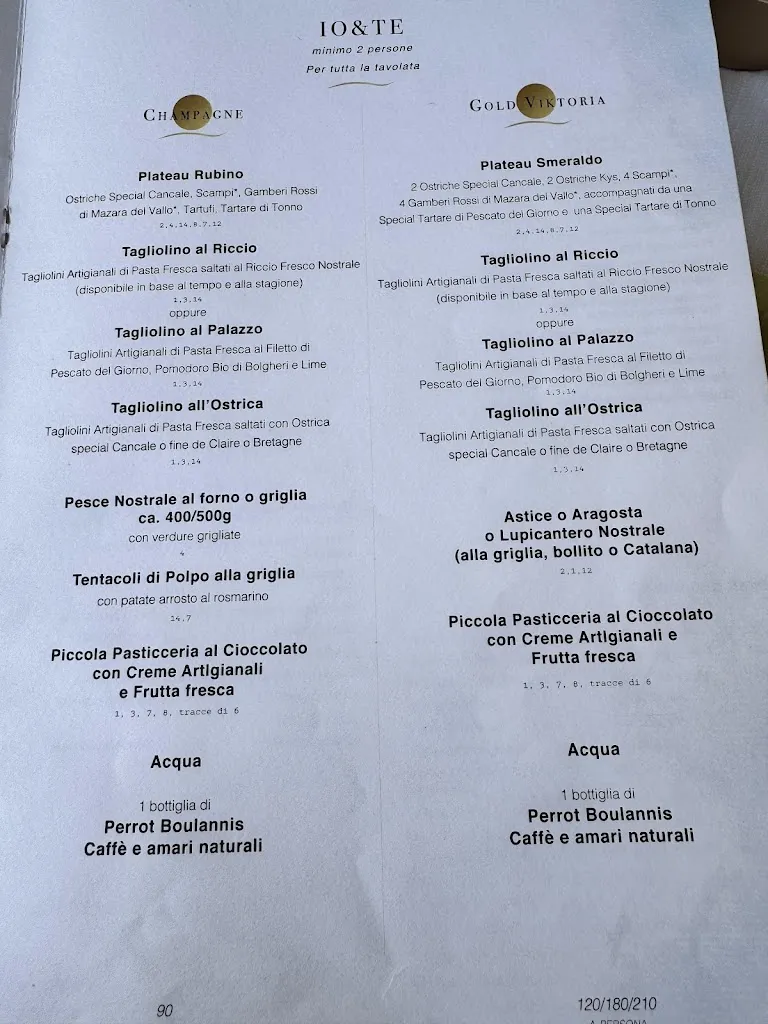 Menu_La Perla dell'Ostricaio_Provincia di Livorno_immagine_3