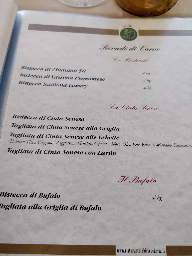 Menu_Ristorante La Bisteccheria_Provincia di Livorno_image_4