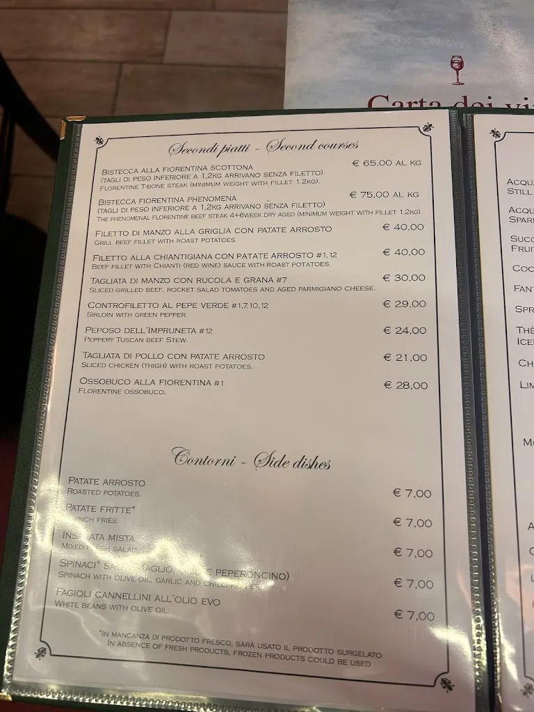 Menu_Le Cappelle Medicee Restorante_Province of Florence_image_4